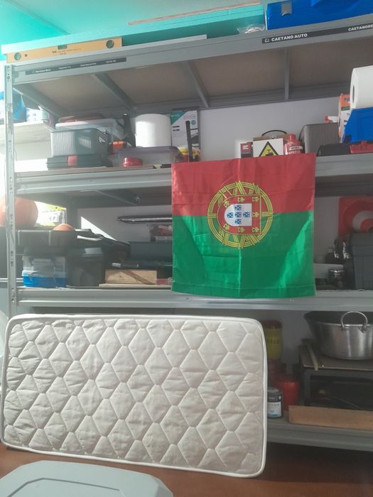 Estante metálica rubusta  aço   C/ NOVA