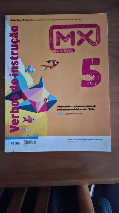 Caderno de fichas Matemática  5⁰ ano