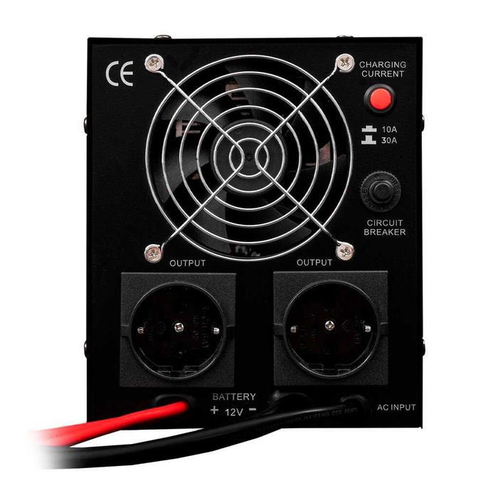 ДБЖ з правильною синусоїдою 12V LPL-PSW-500VA+ (350Вт) 5A/15A