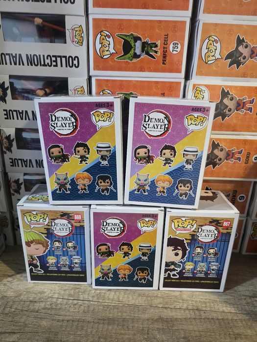 Demon Slayer pack figuras novas em caixa