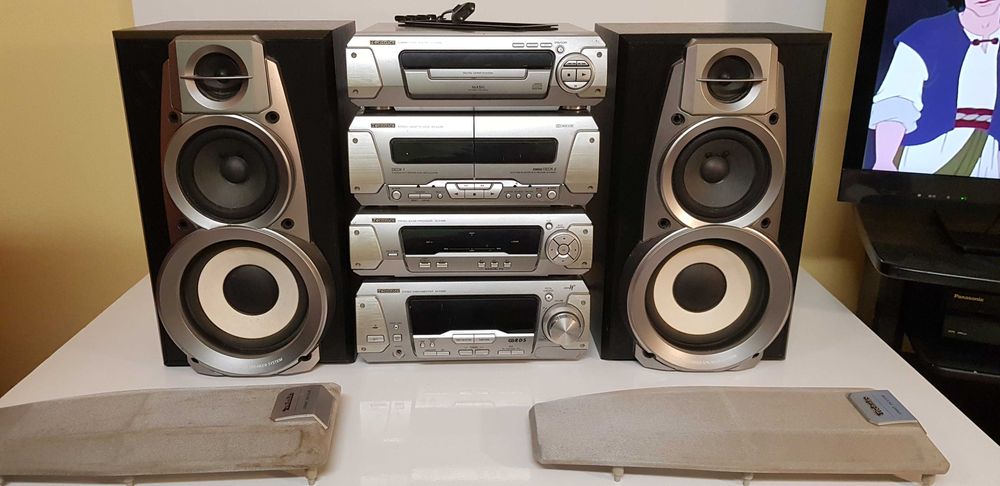 Wieża stereo Technics SA-EH590 + glosniki Technics