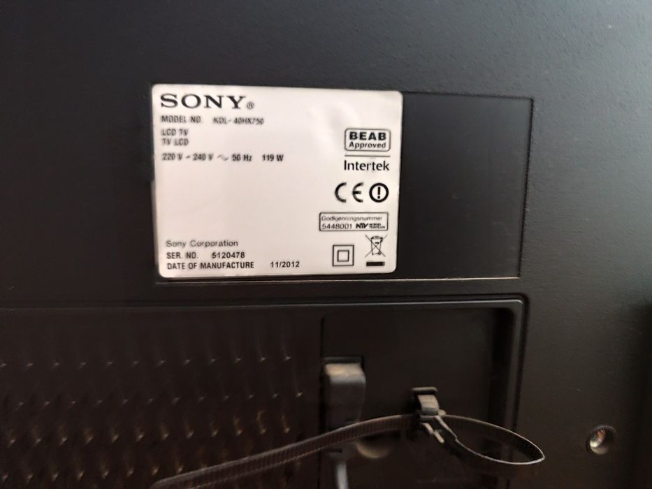 Telewizor Sony Bravia KDL 40HX750