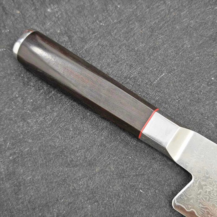 Японский поварский Шеф-нож _Гьюто  -34 см_Дамасская сталь VG10_АВТ