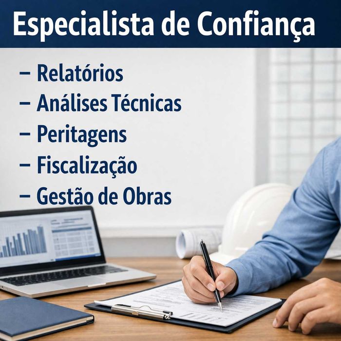 Especialista Obras - Diagnóstico e resolução de problemas de construção e obras