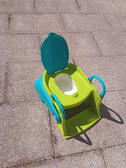 Penico infantil com rampa