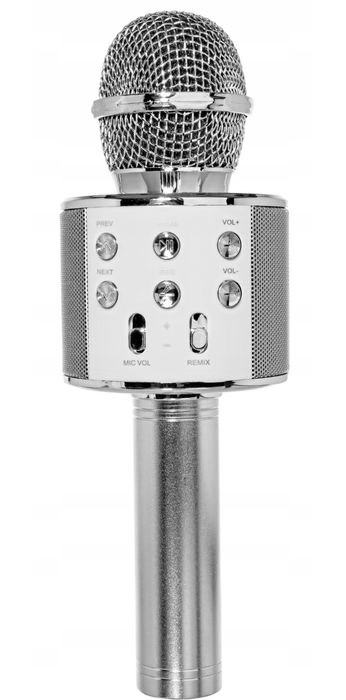 MAGIC SELECT Mikrofon do karaoke z głośnikiem Bluetooth