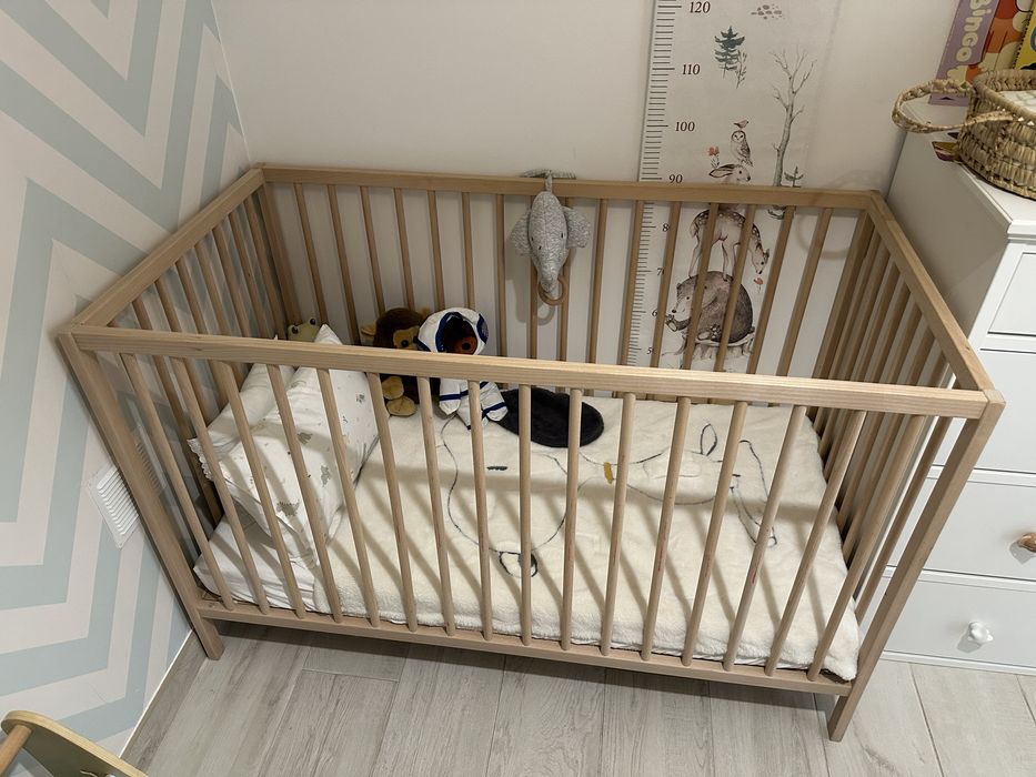 Cama ikea crianca e colchao