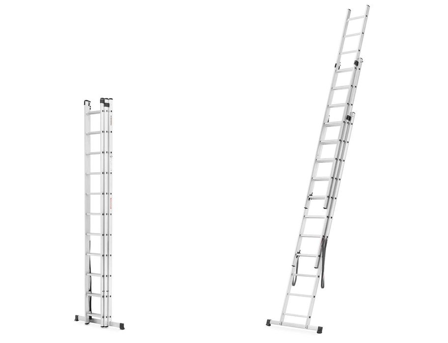 Drabina aluminiowa 3x12 na schody 180 kg