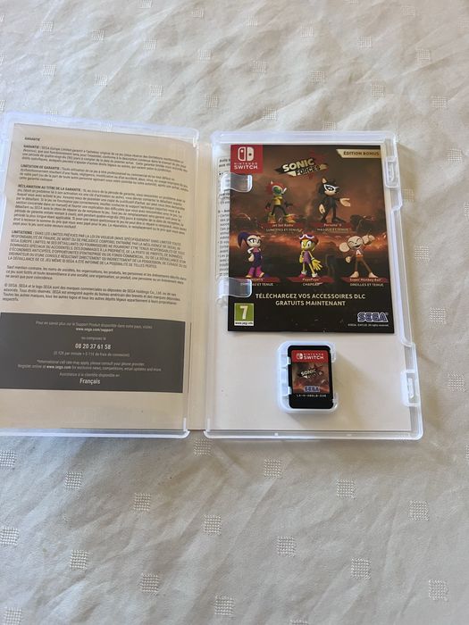 Jogo nintendo switch sonic forces