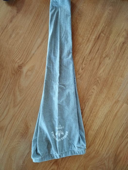 Szare sportowe leginsy damskie xs adidas