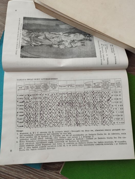 Kalendarze Maryjne lata 80 te.