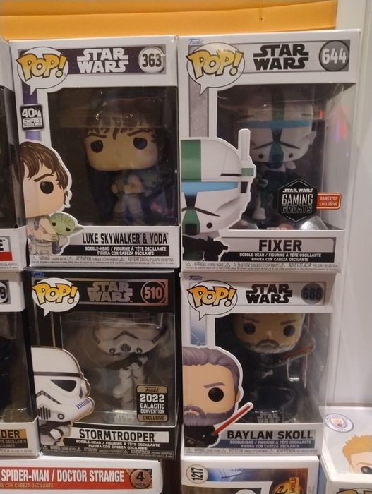Fixer I Luke Skywalker z Yoda