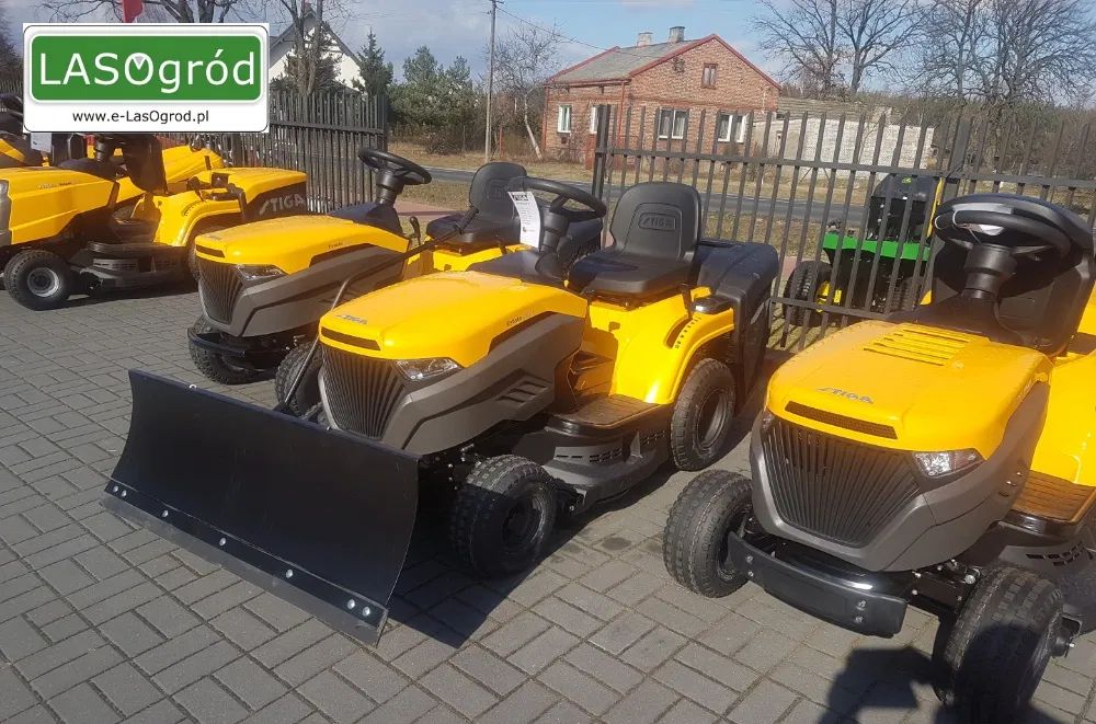 "Marcinkowscy" Promocja Kosiarka Traktorek + pług 120 cm Rawa Maz
