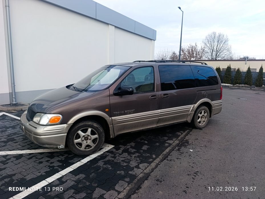 Chevrolet trans Sport 7 osobowy z gazem w Automacie