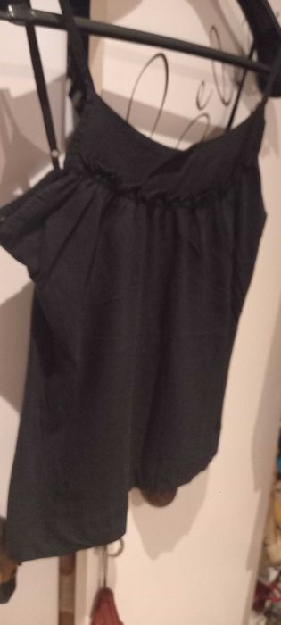 Top preto - 36/38 - Zara