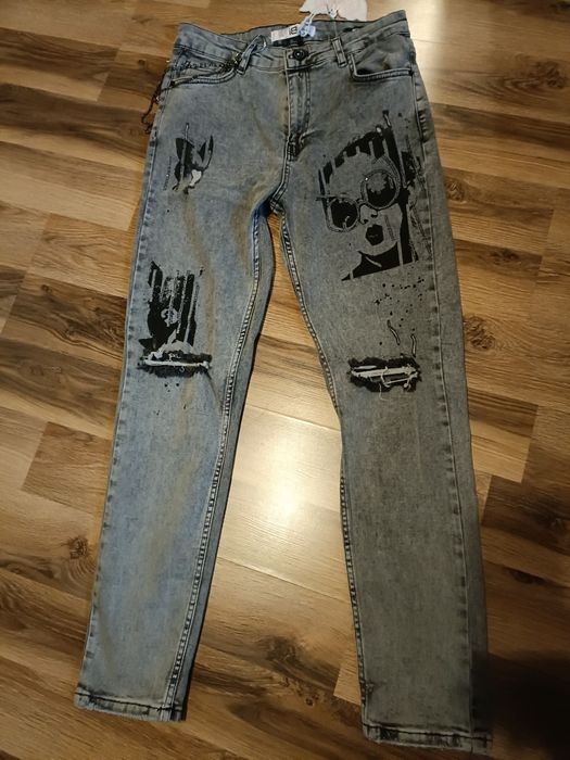 Spodnie damskie mom fit