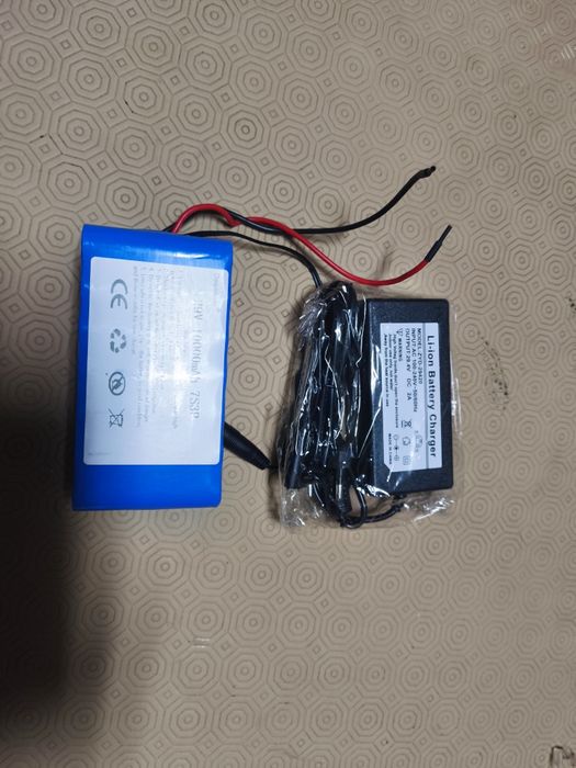 Bateria 7S3P 29V 10000mAh + carregador