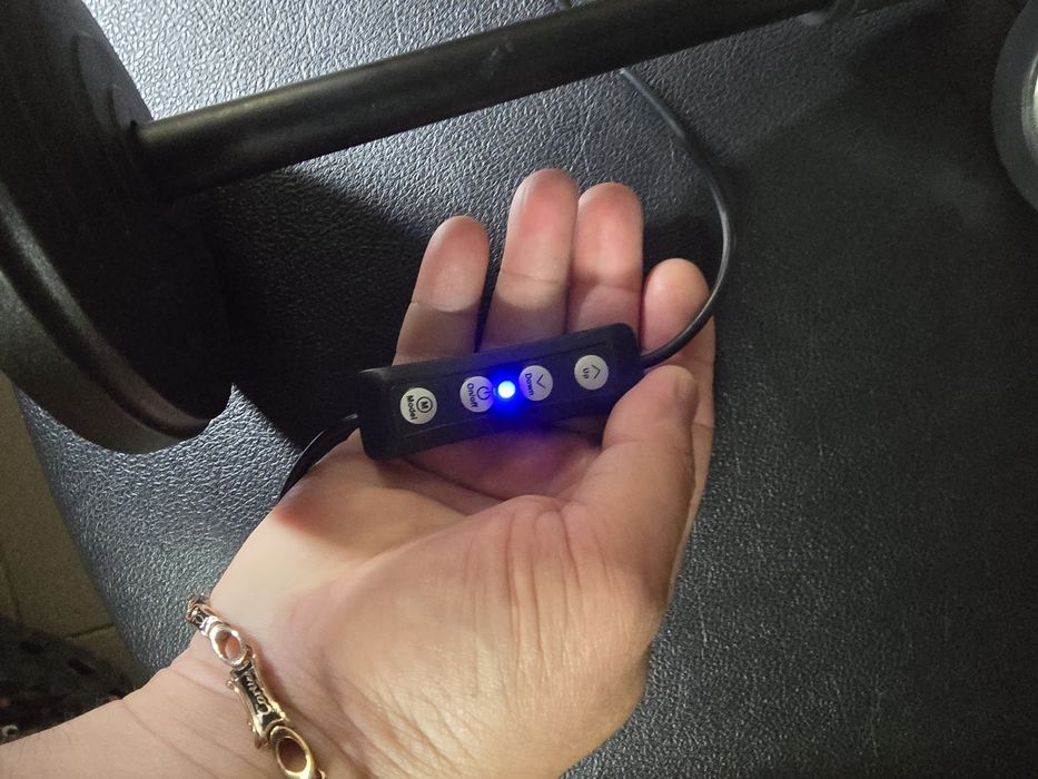 Лампа напольная закат