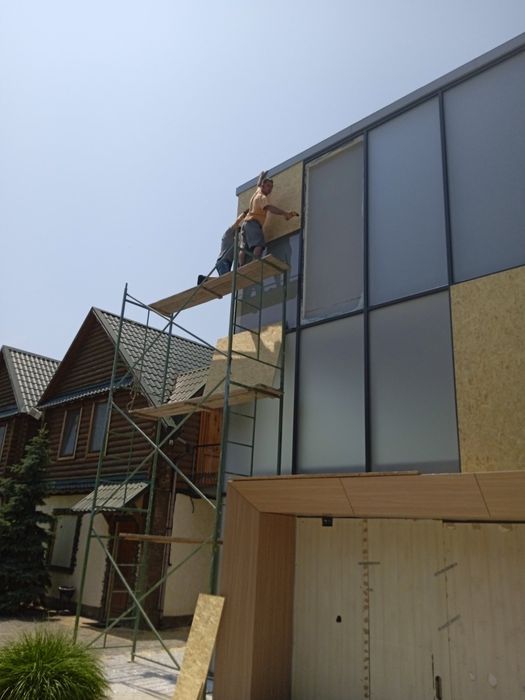 Зашиваем окна и двери ОСБ плитой !Ремонт крыш любой сложности .