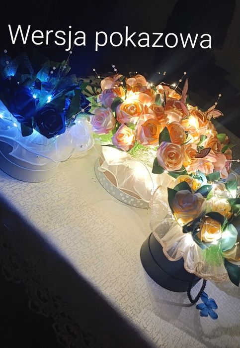 Flower Box – Wieczne Róże z Satyny