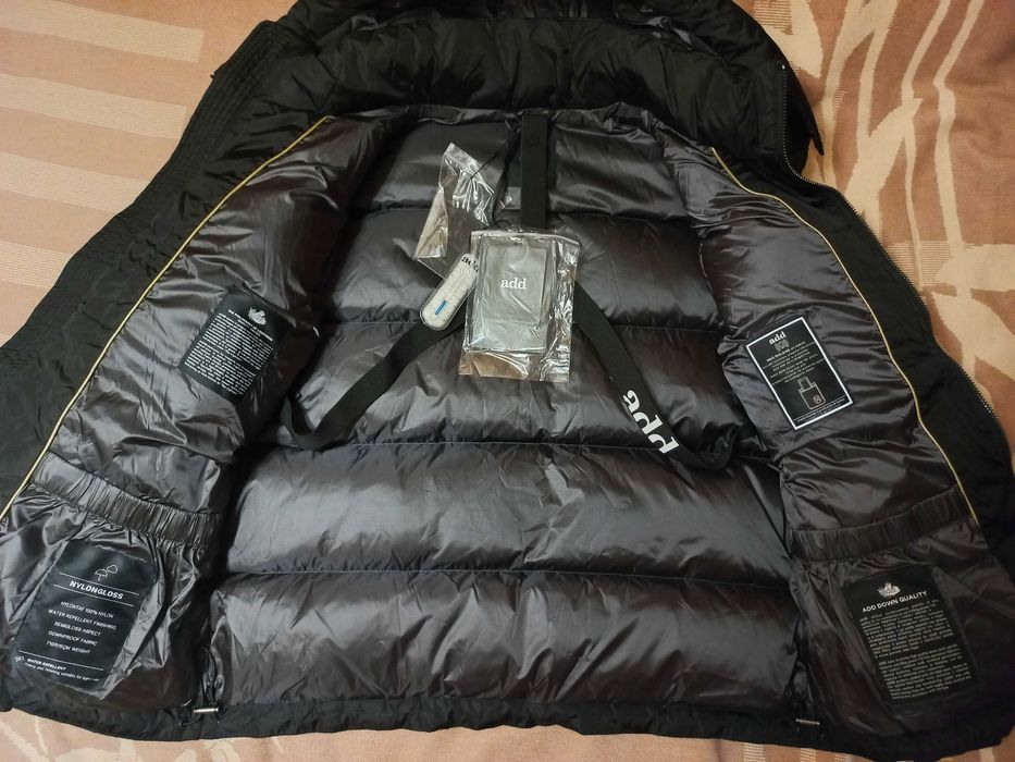 Пуховик мужской ADD Италия оригинал