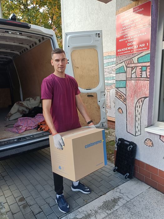 TANIO Transport PRZEPROWADZKI Bagażówka Auto z Windą TORUŃ