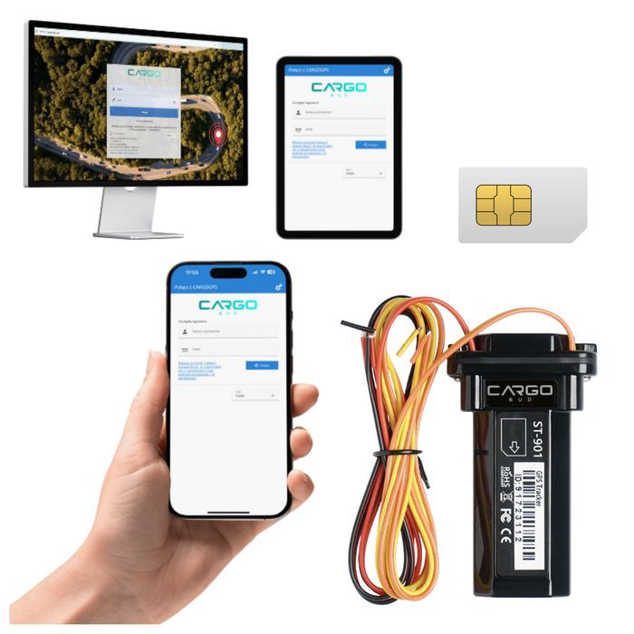 Lokalizator GPS 4G do auta karta sim M2M Polska + EU + Świat