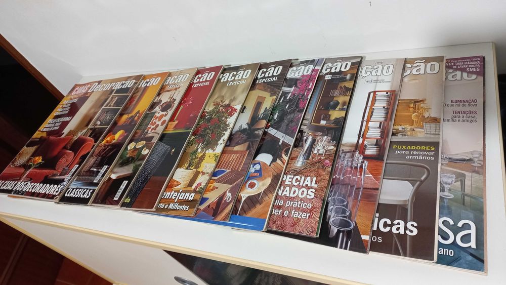 11 Revistas - Caras Decoração - Anos 90/00
