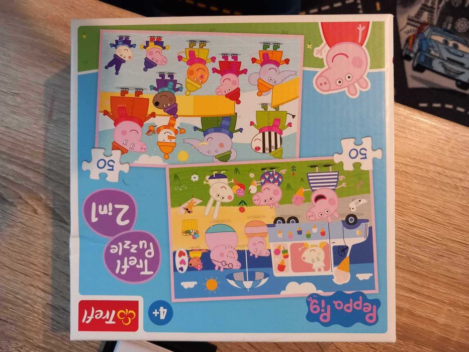 Puzzle Peppa 2x 50 elementów