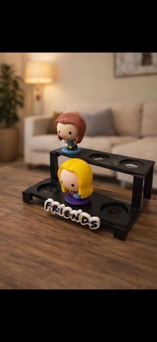 Expositor bonecos Friends McDonalds