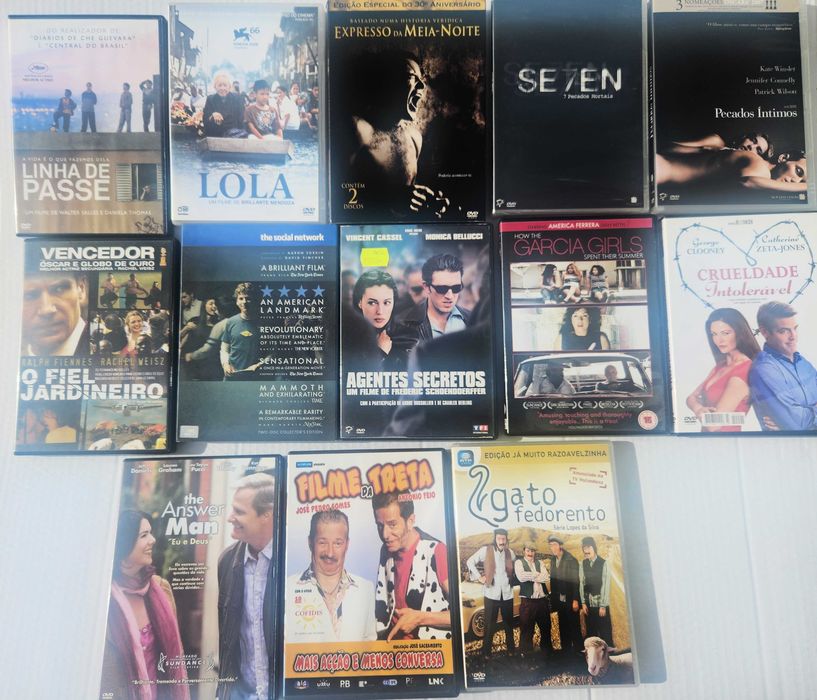 Filmes DVD (parte 1) - usados e novos - a partir de 1€