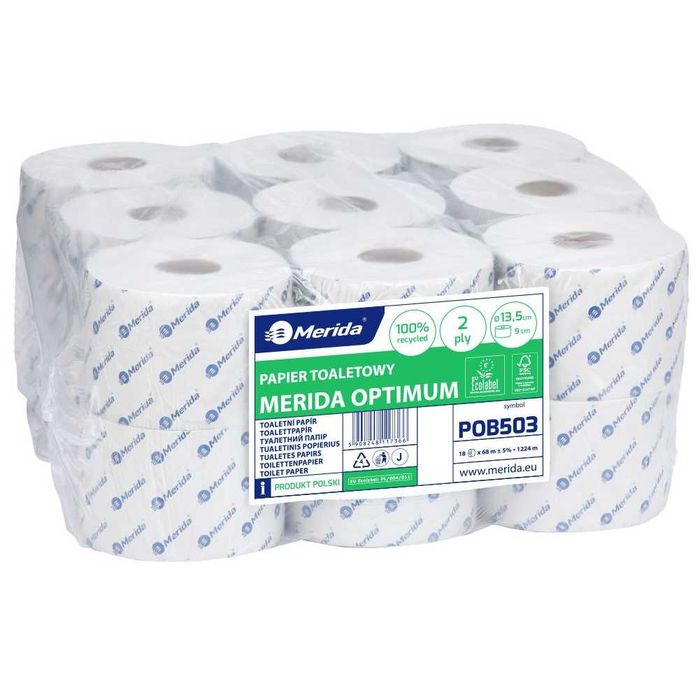 Papier toaletowy Merida OPTIMUM 30 opak (półpaleta) *POB503 *56,90zł