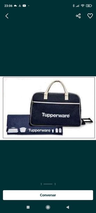 Trolley de viagem Tupperware