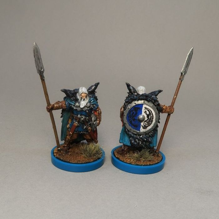 Gra Blood Rage pomalowane figurki komplet wersja PL