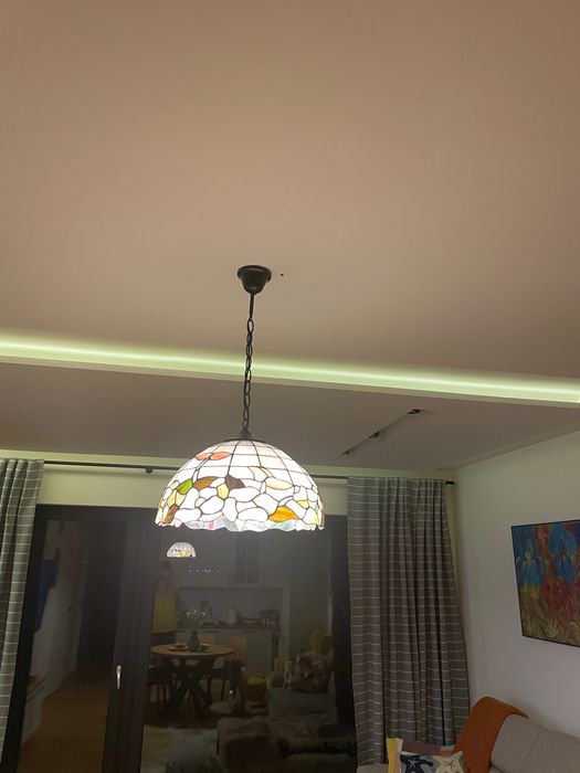 Klosz piękny azurowy