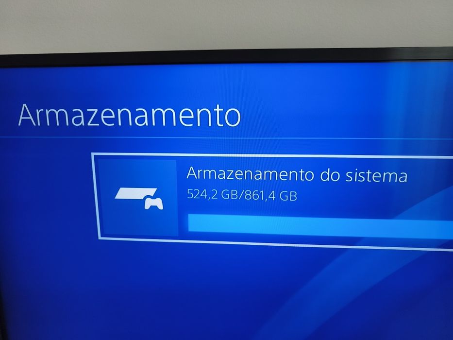 PS4 Slim 1TB + 10 Jogos + 2 comandos