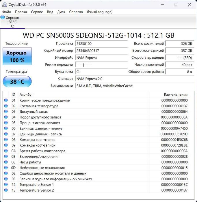 Acer Nitro V 15 ANV15-52-57BB i5-13420H / RTX 5050 8 GB / ОЗП 16 ГБ / SSD 512 ГБ