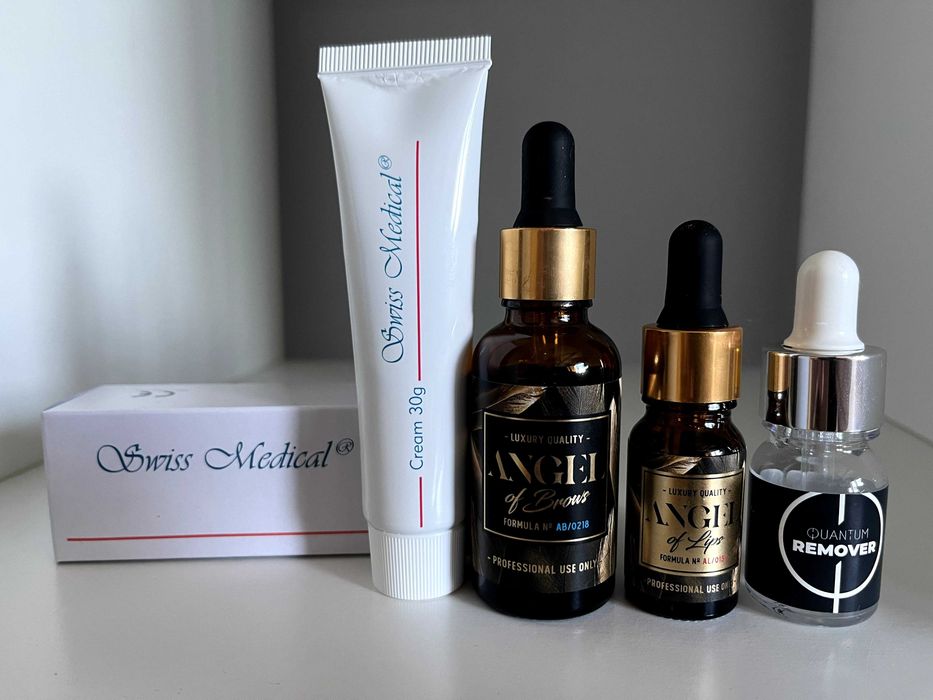 Preparaty i akcesoria do PMU (makijażu permanentnego) lub tatuażu