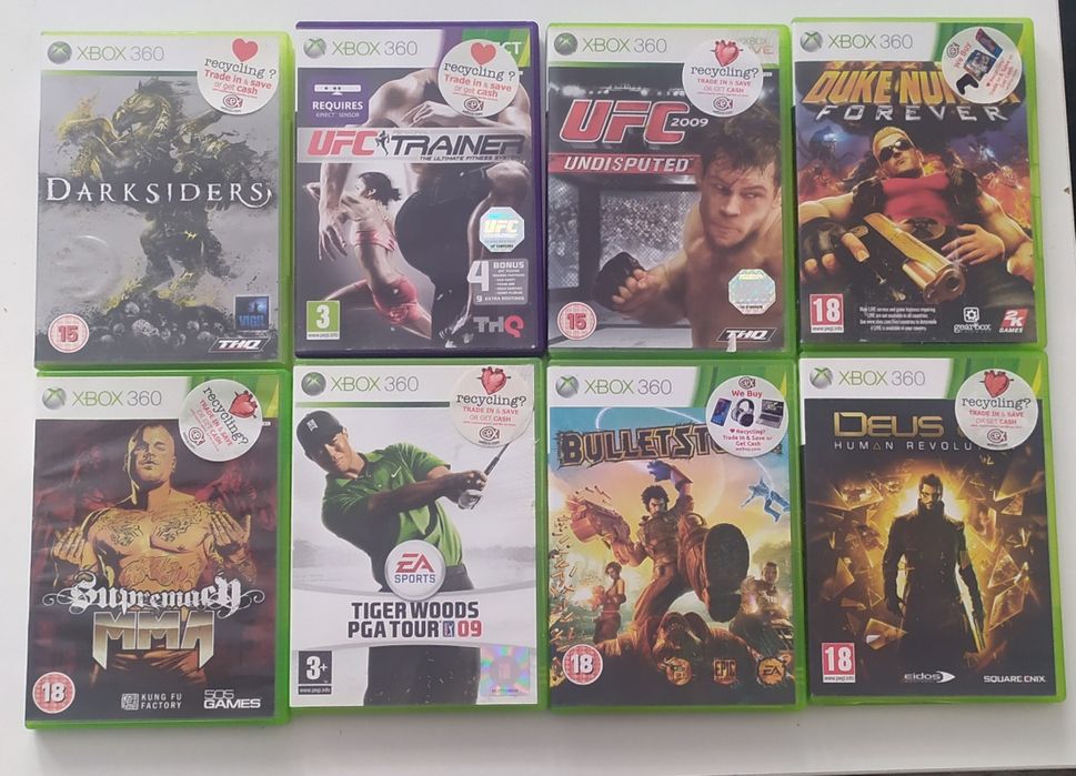 Zestaw gier xbox 360 / xbox one
