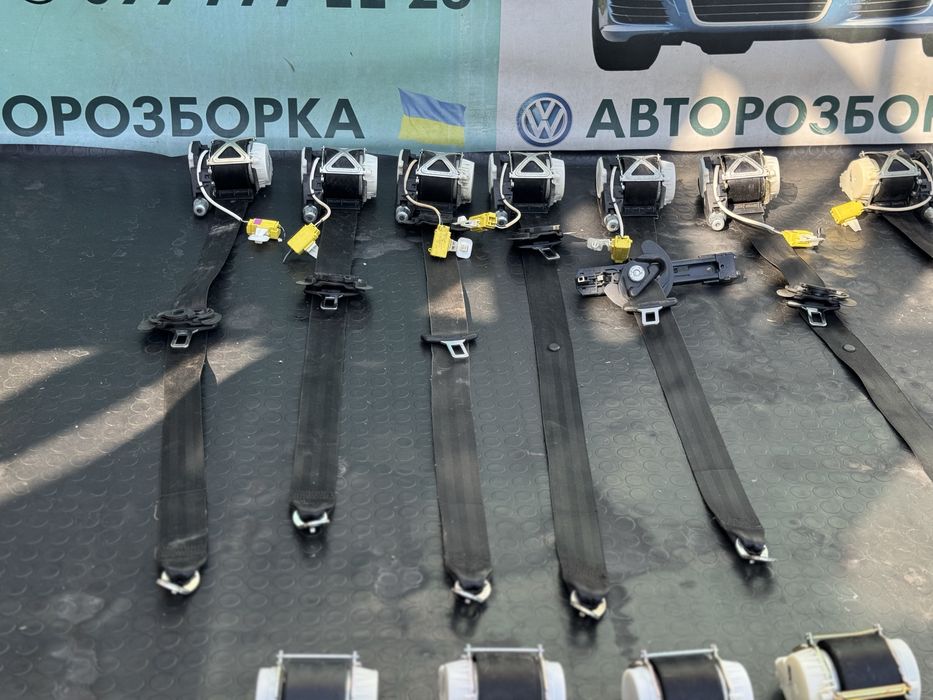 Ремень безопасности VW Passat B6 ремні пассат Б6 ремені airbag