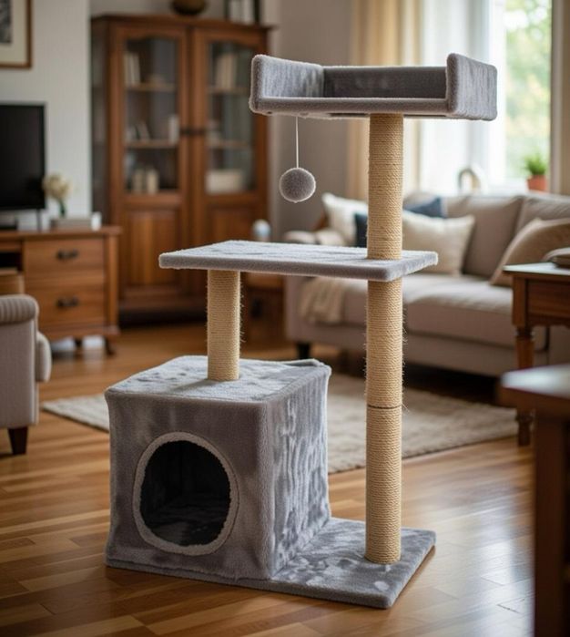 Drapak Dla Kota Legowisko Domek