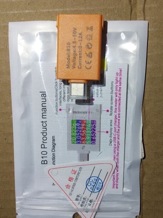Тестер USB type-C Hidance 085