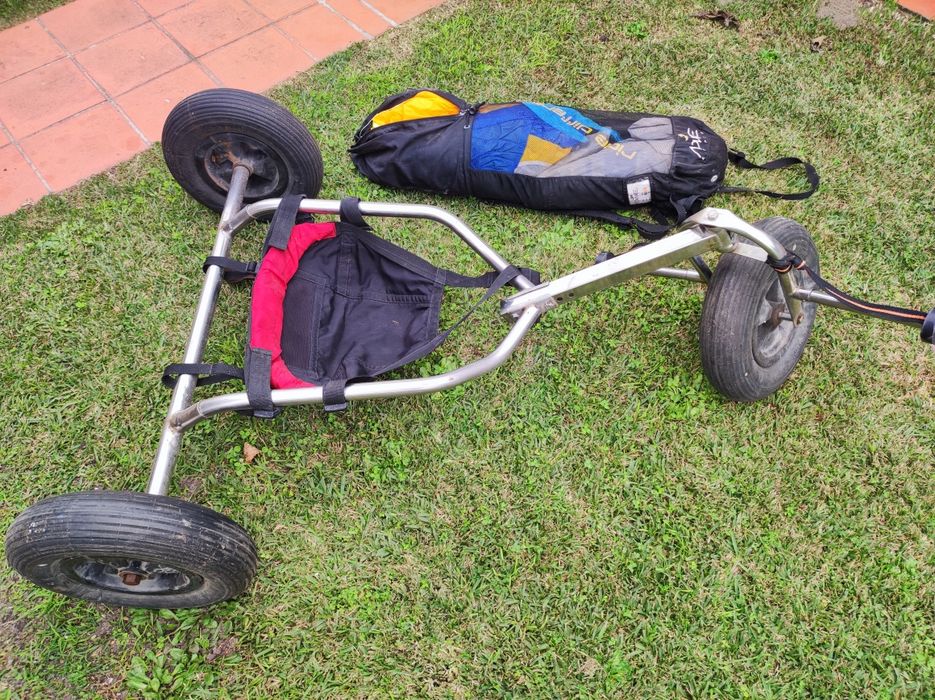 Triciclo kitesurf, kite buggy