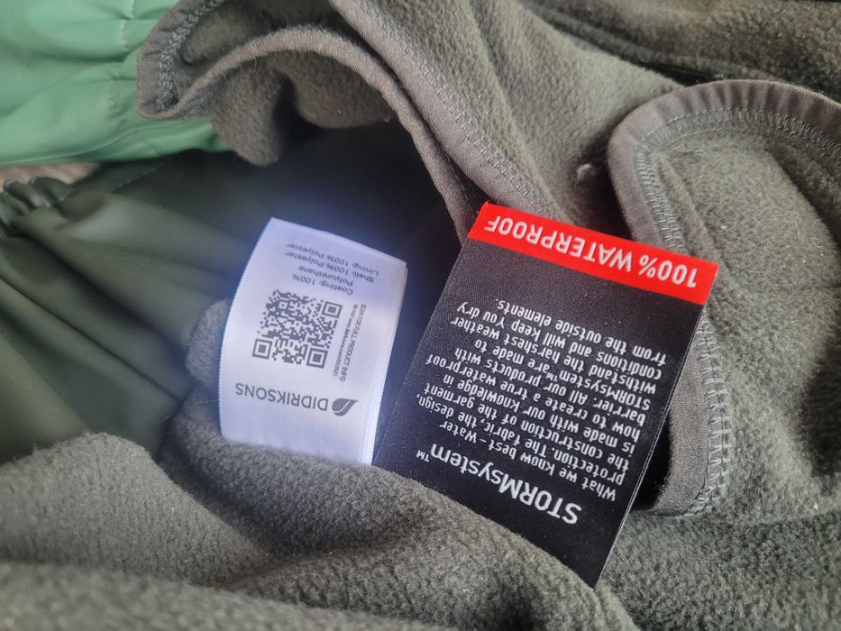 Didriksons na śnieg nowy r 90 komplet kombinezon kurtka spodnie zimowe