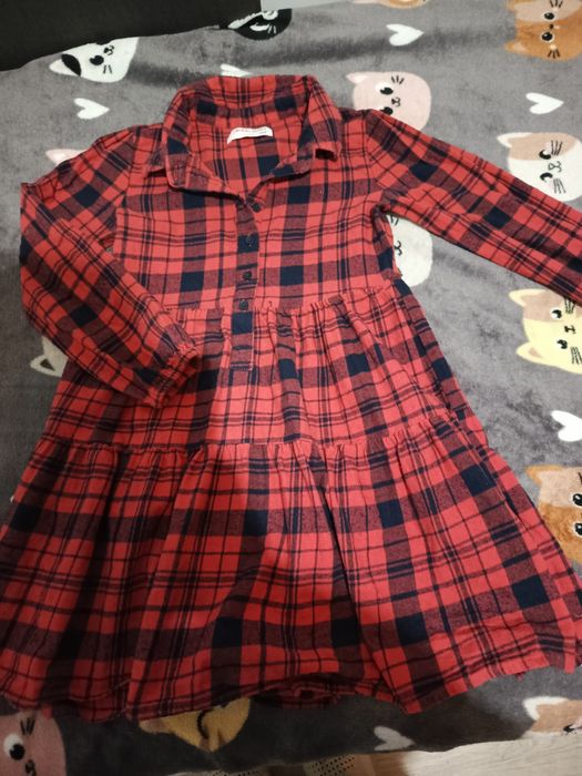 Bluzeczka i 2 sukienki dziewczęce