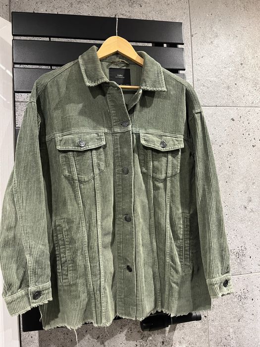 Kurtka koszulowa sztruksowa ZARA