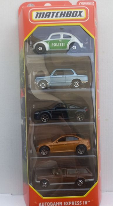 Matchbox pack 5 miniaturas