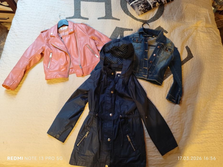 kurtki wiosenne dla dziewczynki