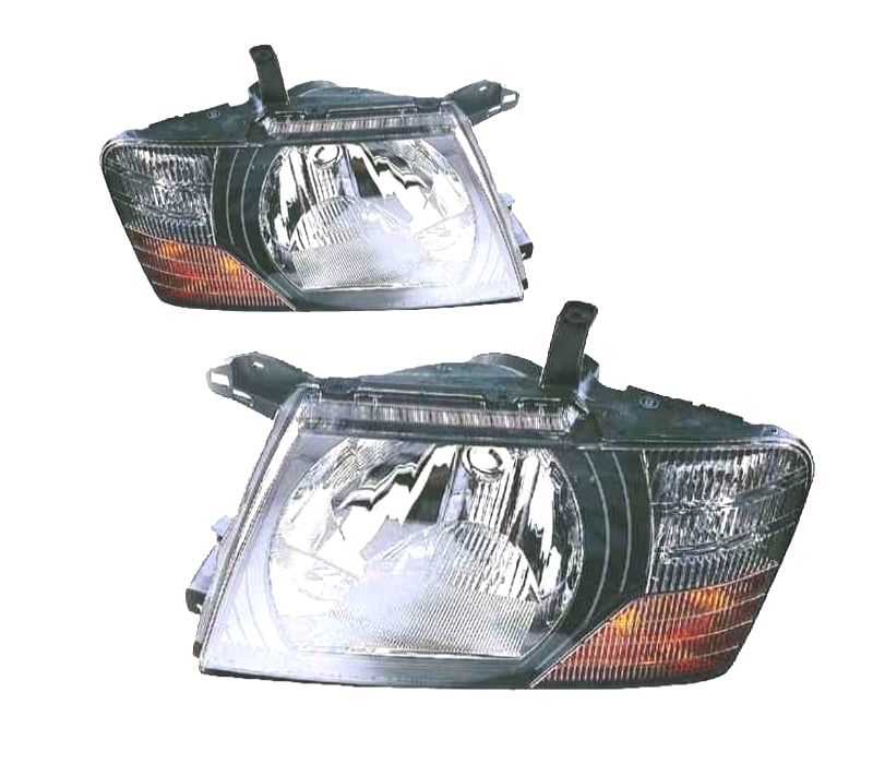 FARÓIS OPTICAS MITSUBISHI MONTERO PAJERO 00-02