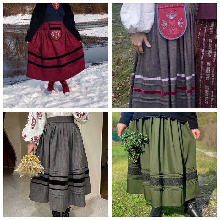 нові спідниці до вишиванок оверсайз 46-56рр